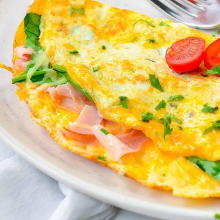 Healthy 2- large egg Omelette, high-protein with add ons