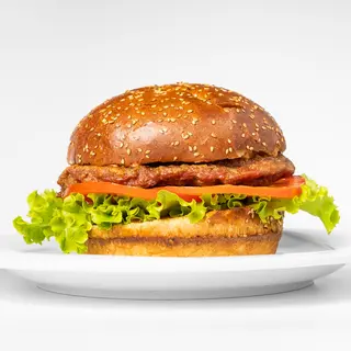 Hamburger + pomfrit