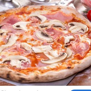 Pizza Prosciuto E Funghi (45 Cm.)