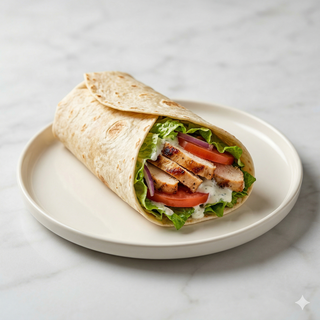 Tapa De Nuestro Wrap De Pollo