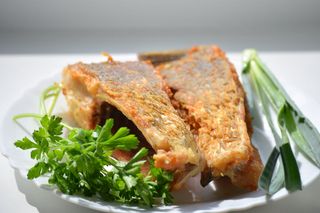 Жареная рыба по-бухарски (из Сазана)