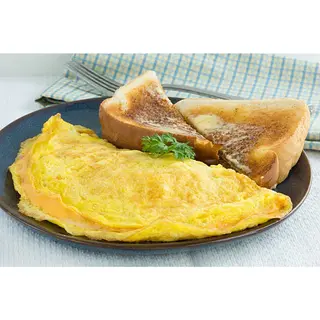 Omelette with Toast