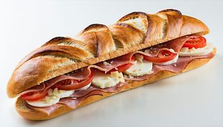 Panino bresaola completo