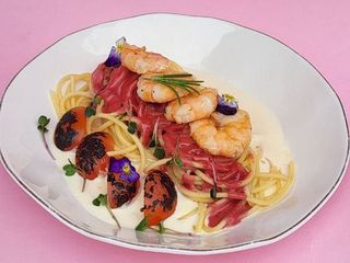 Паста з креветками (380g)