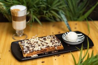 Гофрети с крем меланж