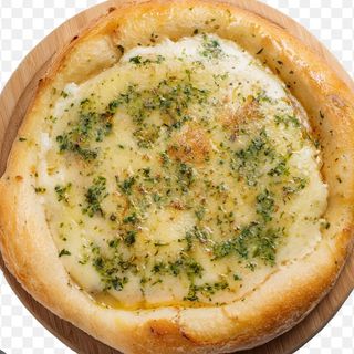 Pan de ajo con mozzarella 