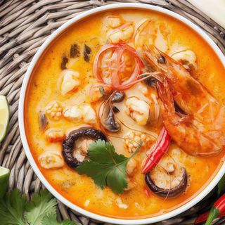 08 Sopa Tom Yum De Gambas