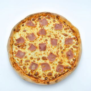 Pizza Básica De Jamón Dulce Mediana