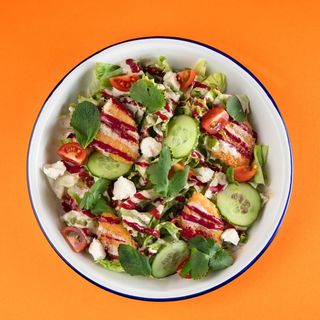 Салат вишневая фета