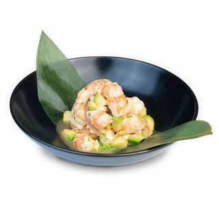 Ceviche de gambón salvaje "a la minute" 