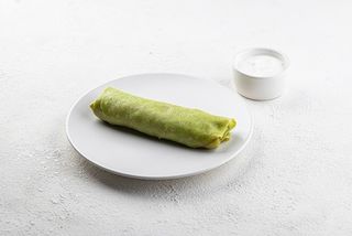 Млинець зі шпинатом