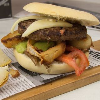 Hamburguesa fusión
