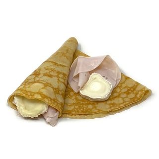 Crepe De Jamón Dulce Y Queso Cabra