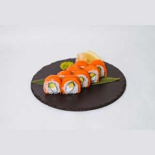 Рол Філадельфія веган з лососем х/к TO GO 1 шт