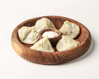 Манты с тыквой