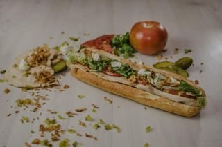 Baguette de pollo gourmet