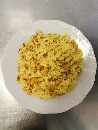 Ориз с нахут и куркума (200г)