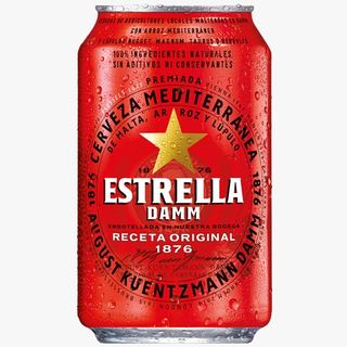 Estrella Damm Cerveza Lata 33cl