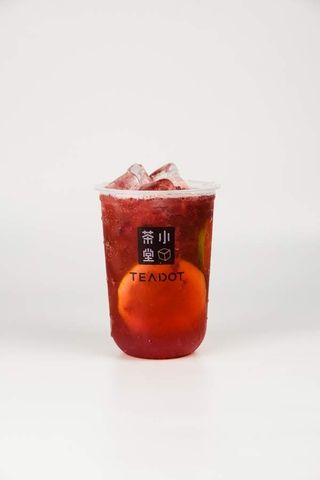 Зеленый чай с клубникой 0.7