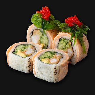 Orange dragon Uramaki