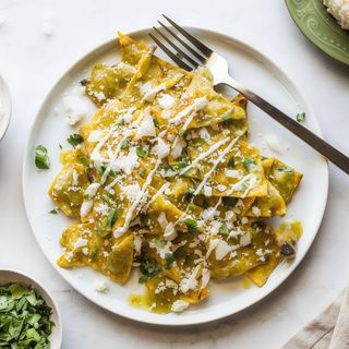 Chilaquiles Verdes y Rojos