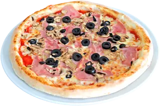 Pizza Prosciuto Funghi  mare