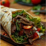 Kebab Pan Rollo De Ternera