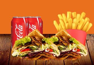 50. Menú Pareja Kebabs