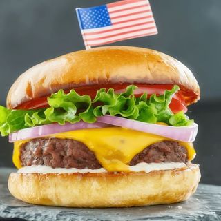 Hamburguesa Pollo 4 Quesos