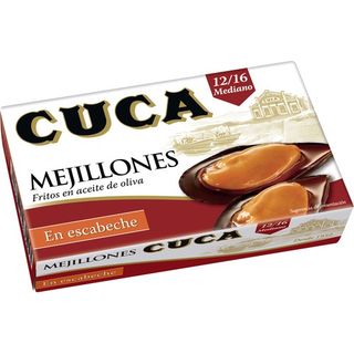 Mejillones Cuca 12/16 Escabeche 69 G