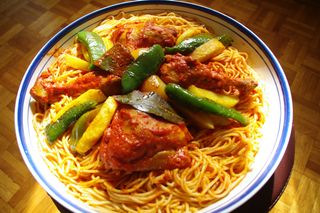 Spaghetti Agneau