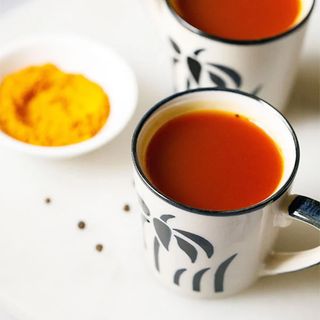 Black turmeric tea