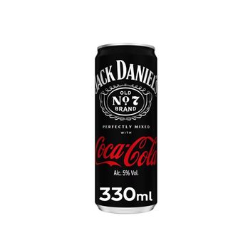 Jack Daniels Whisky & Coca-Cola 33 cl SDR