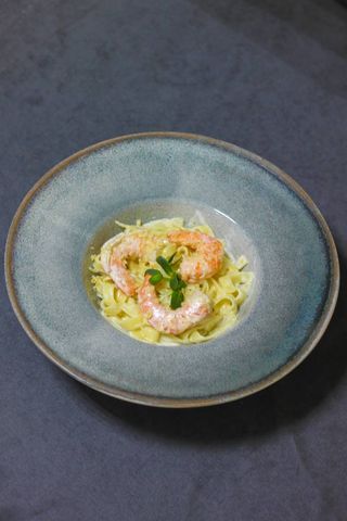 Паста з креветками (350г)