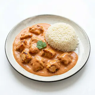 Chicken Tikka Masala Sin Especias
