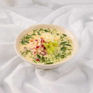 Окрошка з курячим філе