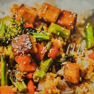 Vegan veggie & tofu