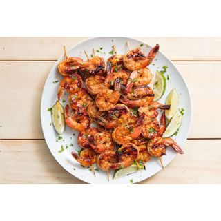 Char grilled King Prawns