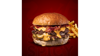 Becon Smash + Frytki