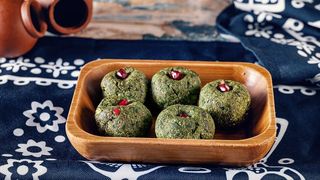 ისპანახი ნიგვზით