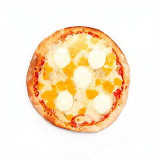 Pizza Fina Cuatro Quesos Mediana (27 Cm.)