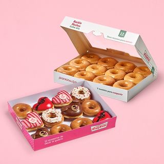 Combo Docena de San Valentín y Docena de Glaseados Originales