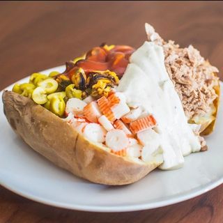 Patatas Asada Marinera