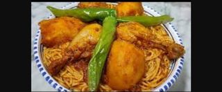 Spaghetti poulet 