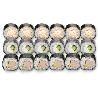 HOSOMAKI MIX SET (18 хапки)