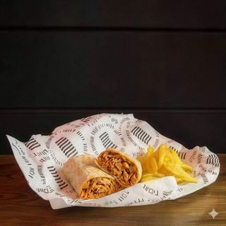Burrito De Tinga De Pollo