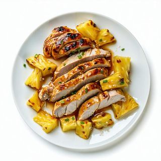 Pollo all'ananas