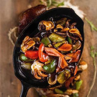 K05. Fructe de mare in sos de stridii/耗油海杂/Oyster sauce seafood