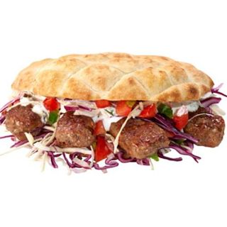 Black Angus Street Köfte flatbread