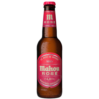 Cerveza Mahou Rosé Botella 33cl.